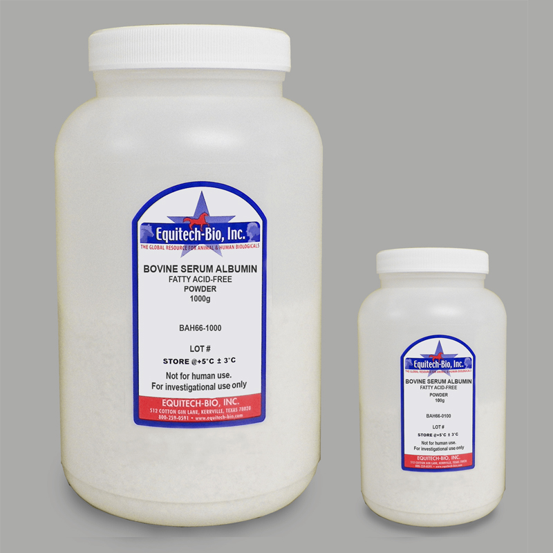 無脂肪酸牛血清白蛋白